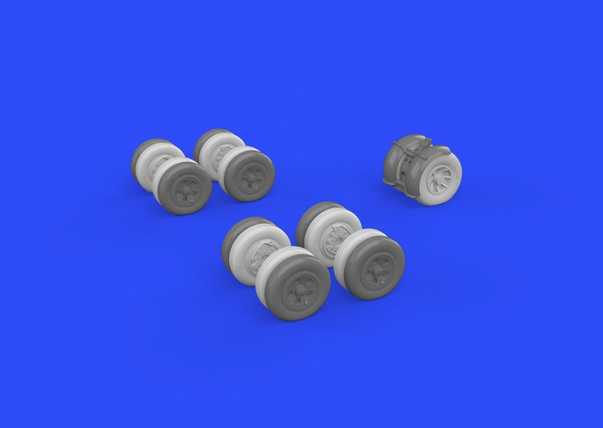 Eduard 672143 Victor wheels 1/72 AIRFIX – image 2