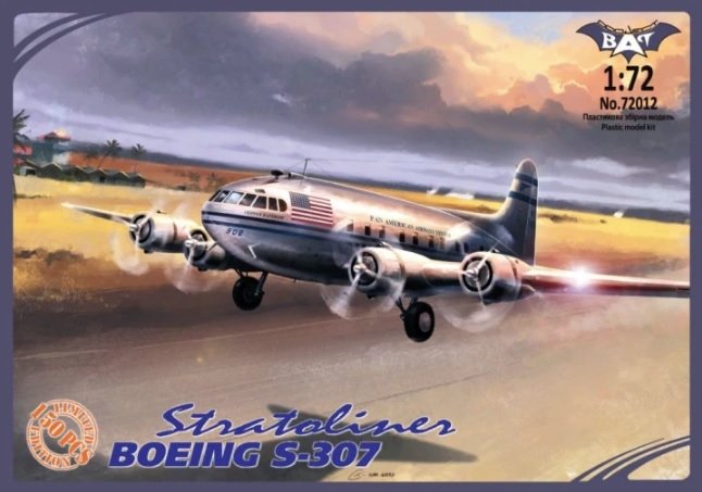 Bat Project 72012 Boeing S-307 Stratoliner 1/72