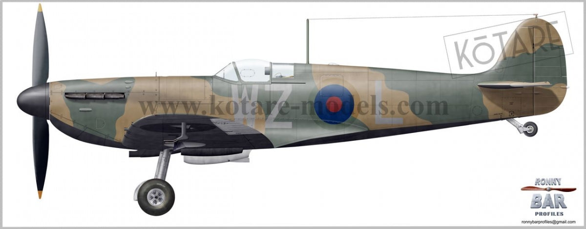 Kotare K32004 Spitfire Mk.Ia début 1/32 – image 3
