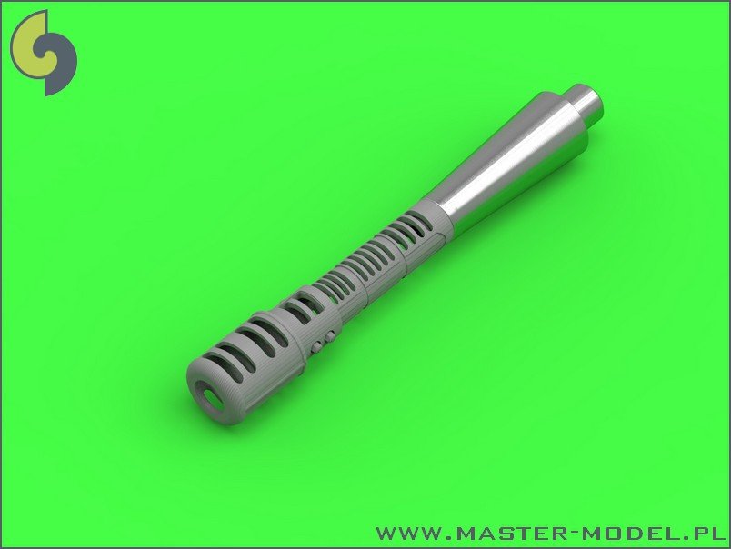 Master AM-32-071 MiG-19S (Farmer C) - gun barrels set &amp;amp; Pitot Tube 1/32 – imagen 2