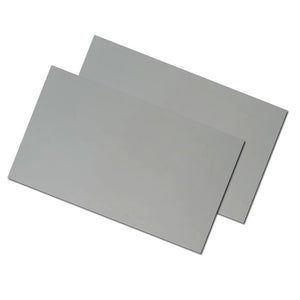 Plaque en ABS Plastruct 91001 178 mm x 300 mm x 0,3 mm GRIS / 5 pièces.