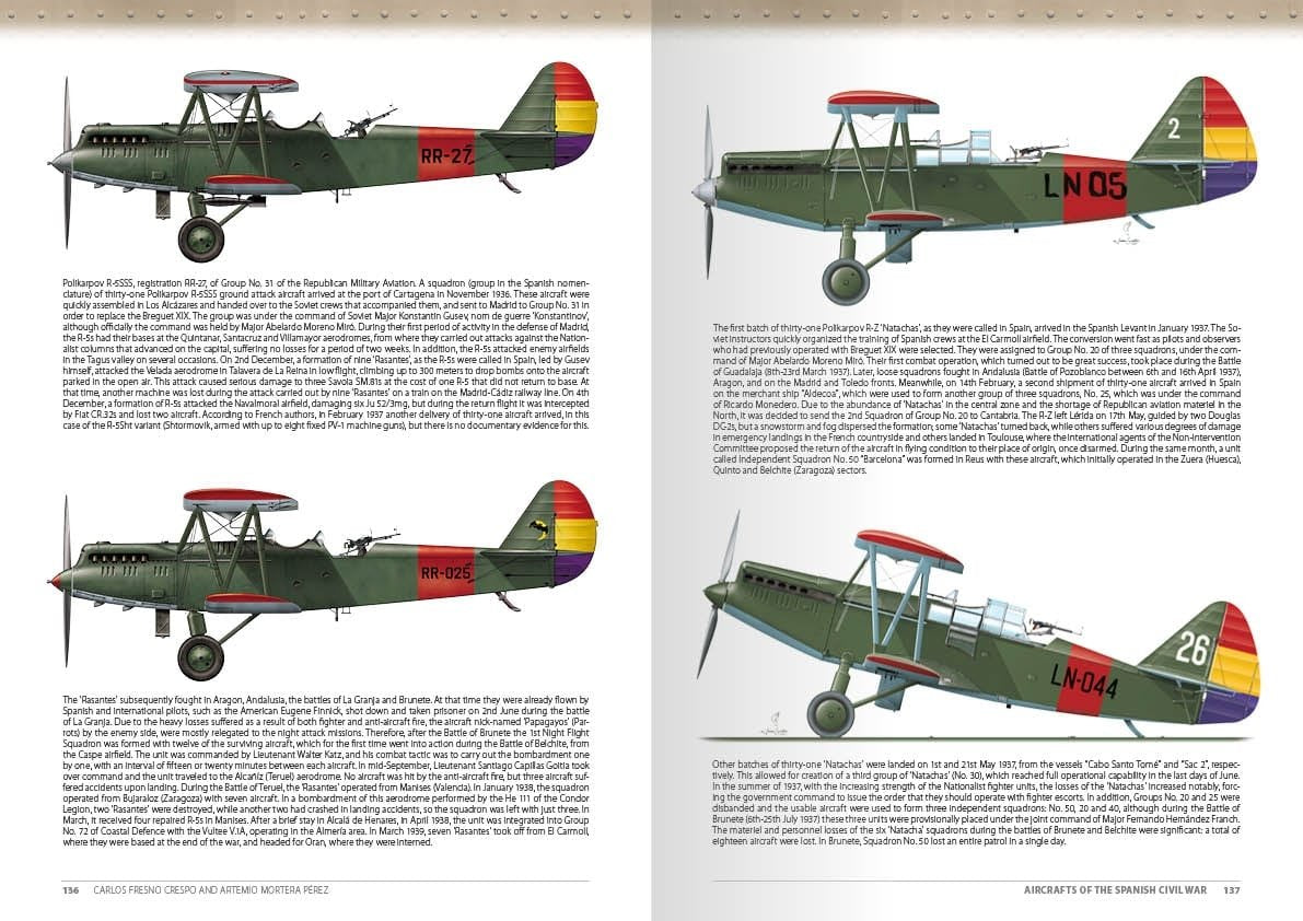 502 Abteilung ABT713 AIRCRAFT OF THE SPANISH CIVIL WAR 1936-1939 – Bild 4