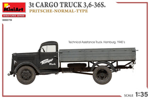 MiniArt 38079 3t CARGO TRUCK 3,6-36S. PRITSCHE-NORMAL-TYPE 1/35 – Bild 12
