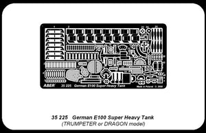 Aber 35225 German super heavy tank E100 1/35 – immagine 5
