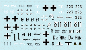 Star Decals 35-842 Waffen-SS StuG # 1 1/35 – immagine 3