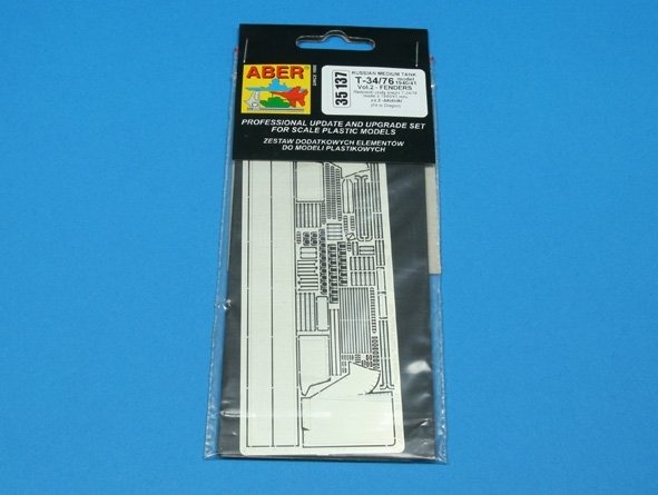 Aber 35137 Radziecki czolg sredni T-34/76 model z 1940r. cz. 2 blotniki (DRA) 1/35 – imagen 3