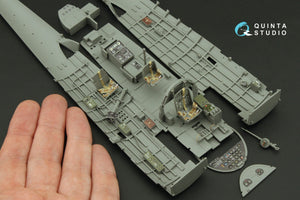 Quinta Studio QD35127 Nakajima B5N2 Kate 3D-Printed coloured Interior on decal paper (Border Model) 1/35 – imagen 10