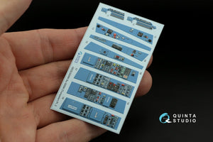 Quinta Studio QDS-32095 Su-30SM 3D-Printed &amp;amp; coloured Interior on decal paper (conversion for Trumpeter Su-30MKK) (Small version) 1/32 – imagen 7