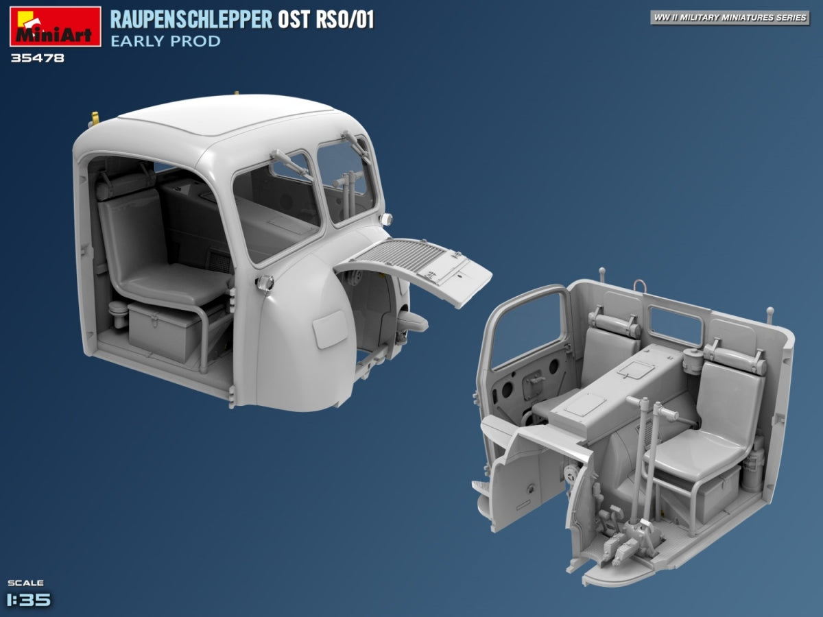Miniart 35478 RAUPENSCHLEPPER OST RSO/01. EARLY PROD 1/35 – immagine 8