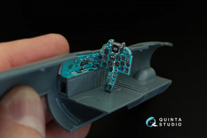 Quinta Studio QD48077 MiG-21PFM 3D-Printed &amp;amp; coloured Interior on decal paper (for Eduard kit) 1/48 – imagen 9