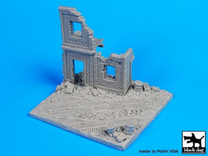 Black Dog D72009 House ruin Europe base 1/72 – immagine 6