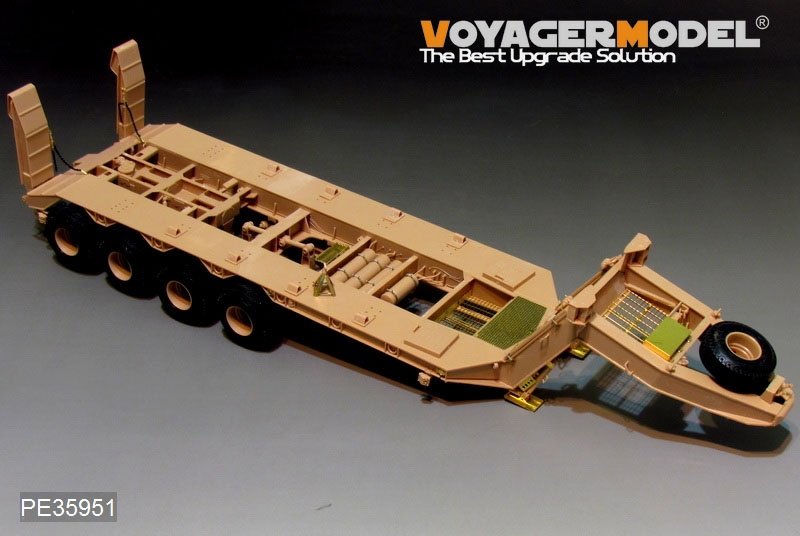 Voyager Model PE35951 Modern US Army M911 C-HET &amp;amp;M747 Heavy Equipment Semi-Trailer For MENG SS-013 1/35 – immagine 27