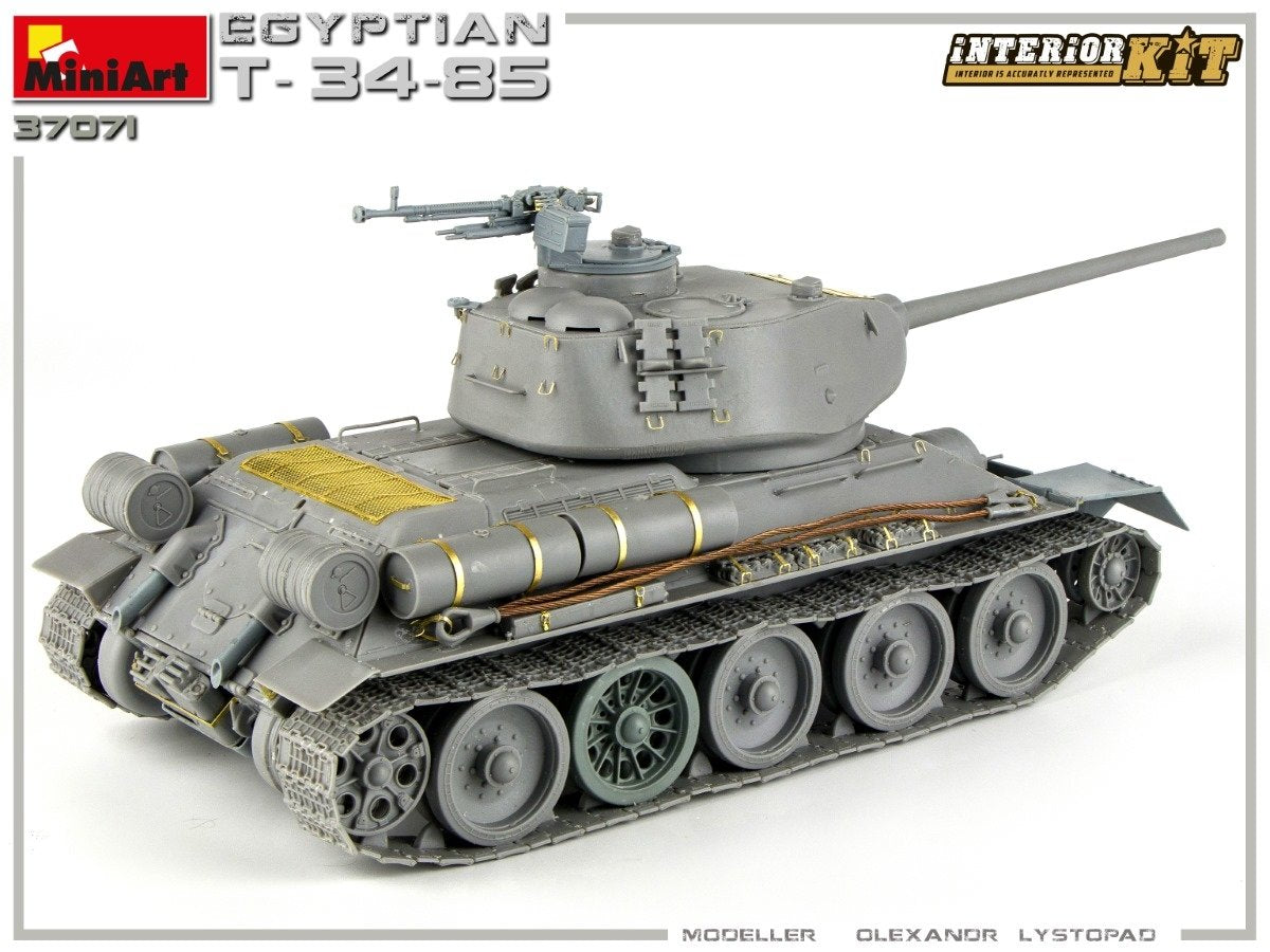 MiniArt 37071 EGYPTIAN T-34/85. INTERIOR KIT 1/35 – immagine 5