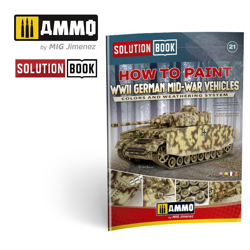 AMMO par Mig Jimenez 7727 SOLUTION BOX 21 – Véhicules allemands de la Seconde Guerre mondiale – image 3