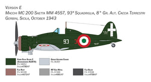 Italeri 2767 Macchi C.200 Serie XXI-XXIII 1/48 – imagen 3