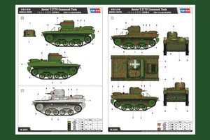 Hobby Boss 83820 Char de commandement soviétique T-37TU (1/35) – image 3