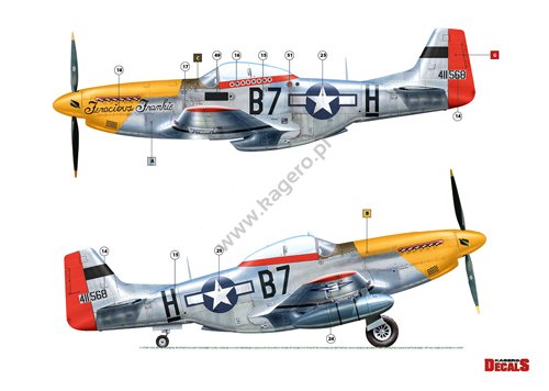 Kagero KD48004 P-51 D/K Mustang part 1 1/48 – imagen 4