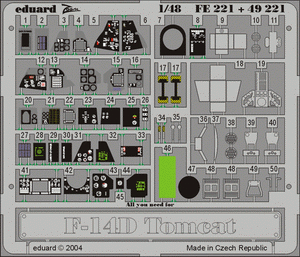 Eduard 49221 F-14D 1/48 Hasegawa
