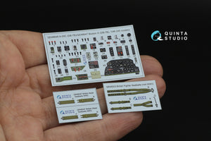 Quinta Studio QD48647 Boston III (DB-7B) 3D-Printed &amp; coloured Interior on decal paper (HK models) 1/48