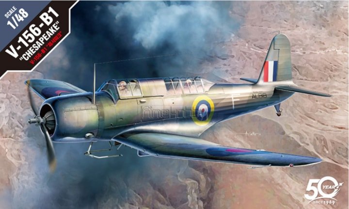Academy 12330 V-156-B1 "CHESAPEAKE" 1/48