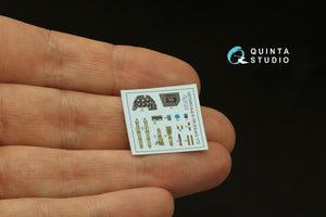 Quinta Studio QD72063 Avia S-199 3D-Printed &amp;amp; coloured Interior on decal paper (Eduard) 1/72 – immagine 3