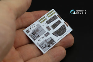 Quinta Studio QD48184 La-11 3D-Printed &amp;amp; coloured Interior on decal paper (HobbyBoss) 1/48 – imagen 4