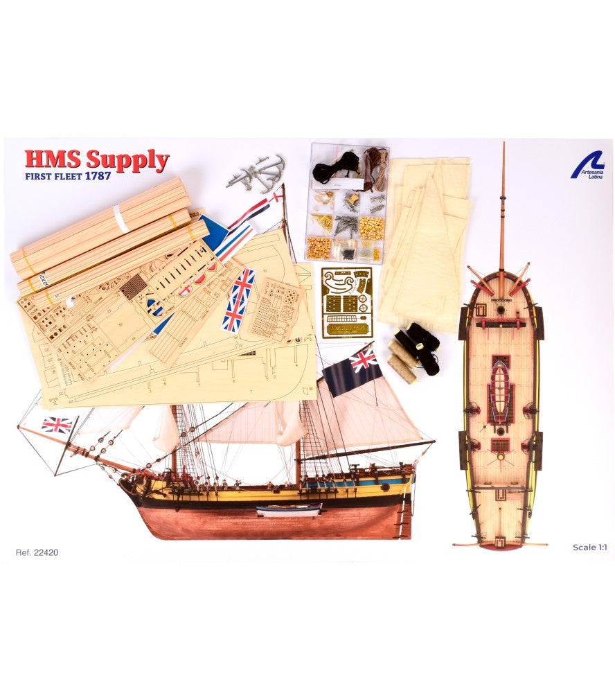 ARTESANIA LATINA 22420 HMS Supply First Fleet 1787 1/50