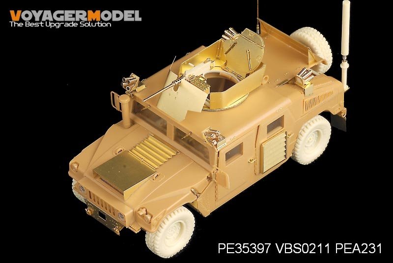 Voyager Model PE35397 Modern USMC HUMVEE M1114 w/CIP/smoke discharge for Bronco 35080 1/35 – imagen 21