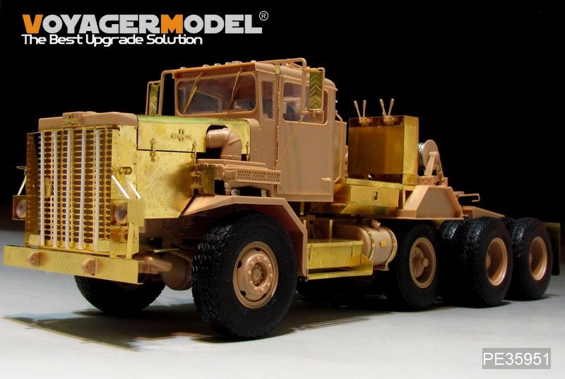 Voyager Model PE35951 Modern US Army M911 C-HET &amp;amp;M747 Heavy Equipment Semi-Trailer For MENG SS-013 1/35 – immagine 12
