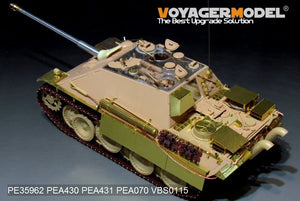 Kit de mise à niveau de base Voyager Model PE35962 Jagdpanther G2 de la Seconde Guerre mondiale pour RMF 5012 au 1/35 – image 7