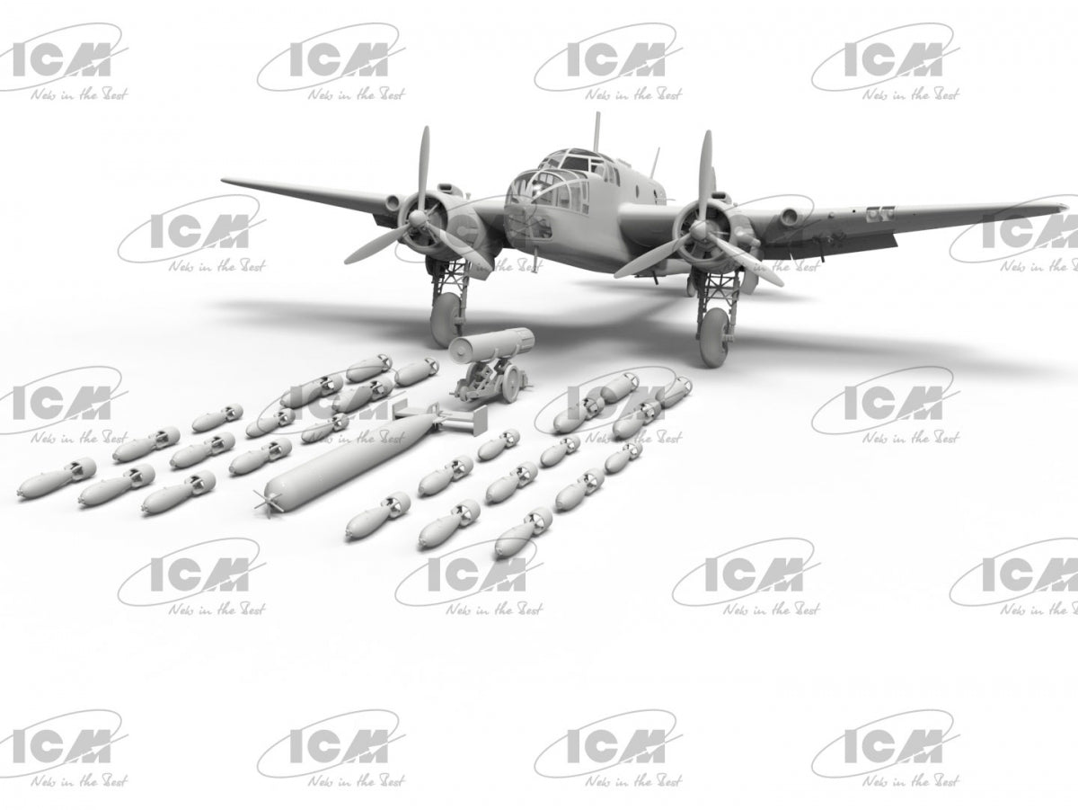 ICM 48314 Bristol Beaufort Mk.I. Bombing raid 1/48 – imagen 6
