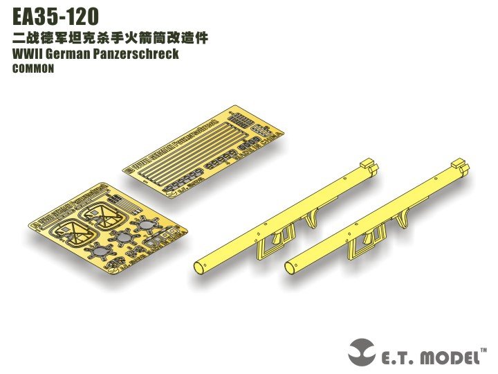 E.T. Model EA35-120 WWII German Panzerschreck 1/35 – imagen 4