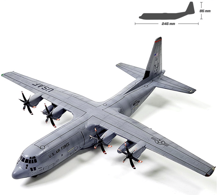 Academy 12631 C-130J-30 Hercules 1/144 – immagine 7