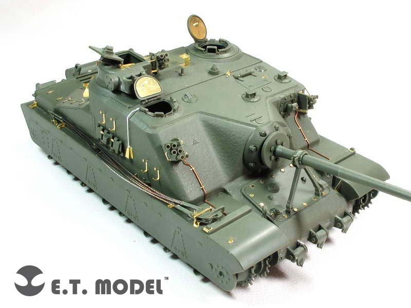 Maquette ET E35-156 Char d&amp;#39;assaut lourd britannique A39 Tortoise de la Seconde Guerre mondiale (pour Meng TS-002) (1/35) – image 2