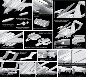 Cyber Hobby 5105 Sea Vixen FAW.2 1/72 – imagen 4