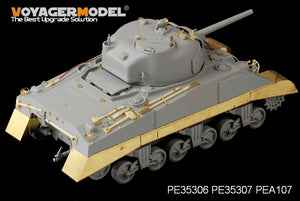 Jupes de char intermédiaires M4 de l&amp;#39;armée américaine (Seconde Guerre mondiale) pour maquettes Voyager PE35307 (DRAGON 6511 et 6579, échelle 1/35) – image 3