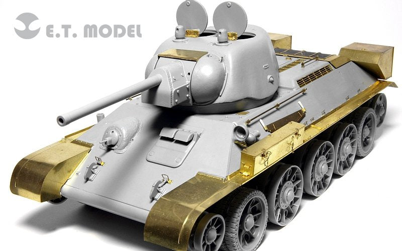 E.T. Model E35-037 WWII Soviet T-34/76 Mod.1942 Stamped Turret (For DRAGON 6487/6424) 1/35 – imagen 2