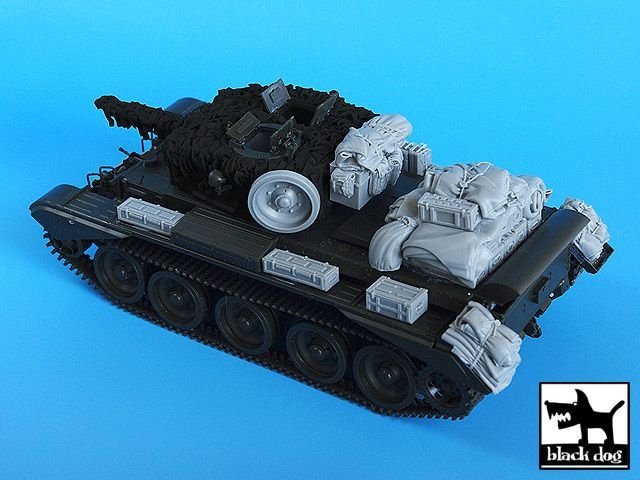Ensemble d'accessoires Black Dog T35024 Cromwell pour Tamiya 1/35