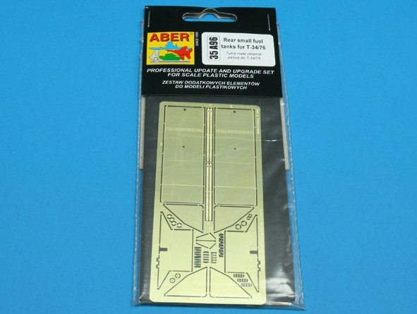 Réservoirs de carburant arrière Aber 35A096 pour T-34/76 (1/35)  – image 3