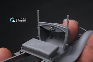 Quinta Studio QD35015 GAZ-AA/AAA family 3D-Printed &amp;amp; coloured Interior on decal paper (for all kit) 1/35 – immagine 5
