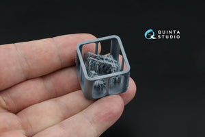 Quinta Studio QD+48583 Westland Lysander Mk.III 3D-Printed &amp;amp; coloured Interior on decal paper (Airfix) (with 3D-printed resin parts) 1/48 – imagen 7