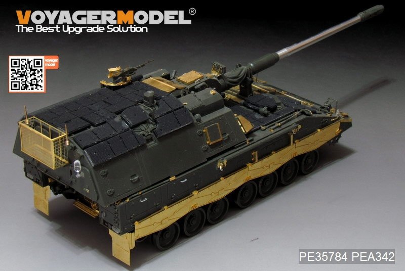 Voyager Model PE35784 Modern German PzH2000 SPH w/ADD-ON Amoured basic (atenna base include) (For MENG TS-019) 1/35 – Bild 3