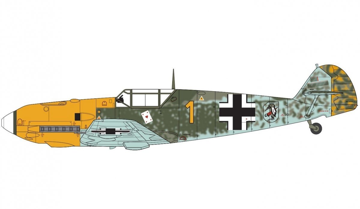 Airfix 05120B Messerschmitt Bf109E-3/E-4 05120B 1/48 – zdjęcie 3