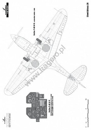 Kagero 7037 Curtiss P-40 F,K,L,M,N models EN/PL – Bild 4
