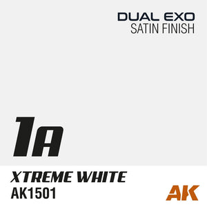 AK Interactive AK1543 DUAL EXO SET 1 – 1A XTREME WHITE &amp;amp; 1B ROBOT WHITE – imagen 2