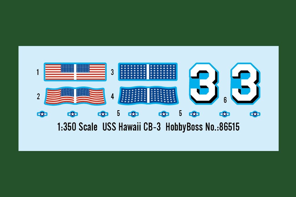 Hobby Boss 86515 USS Hawaii CB-3 1/350 – imagen 4