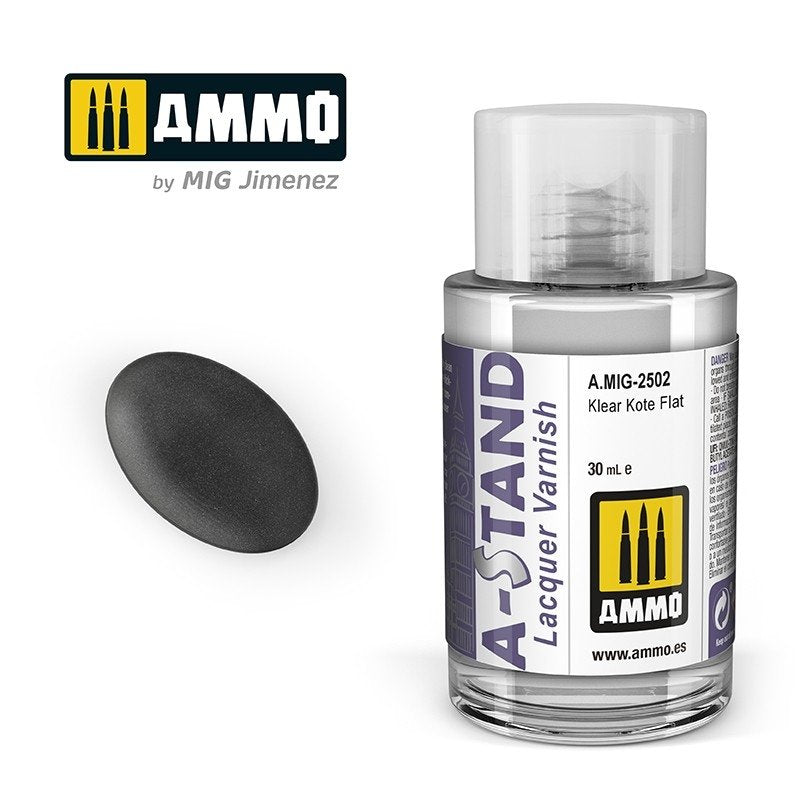 Munitions de Mig 2502 A-STAND Klear kote Flat 30ml