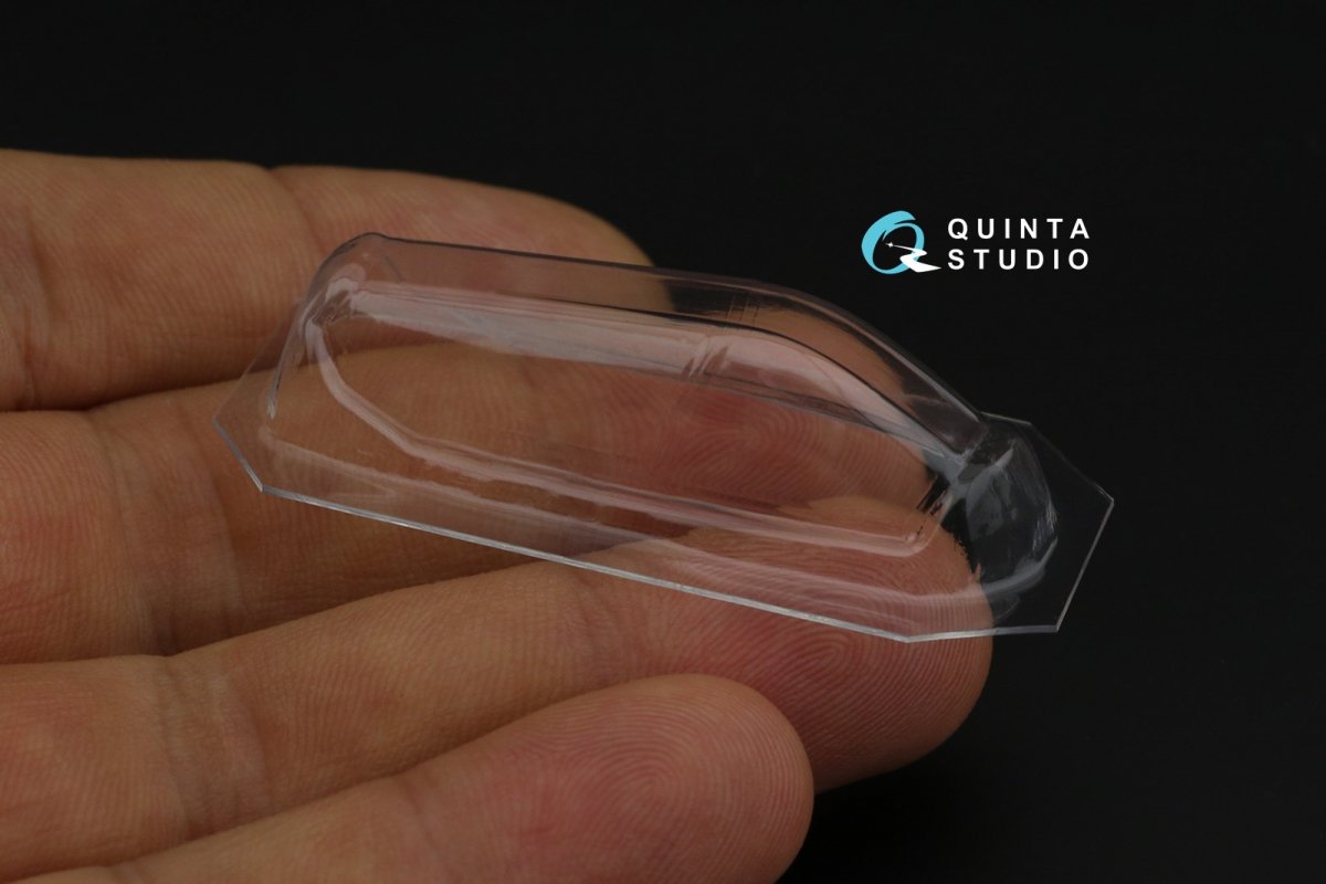 Quinta Studio QC72028 AH-1G Cobra vacuumed clear canopy (AZ model) 1/72 – imagen 2