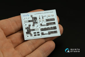 Quinta Studio QD48014 Mitsubishi T-2 3D-Printed coloured Interior on decal paper (Hasegawa) 1/48 – imagen 4