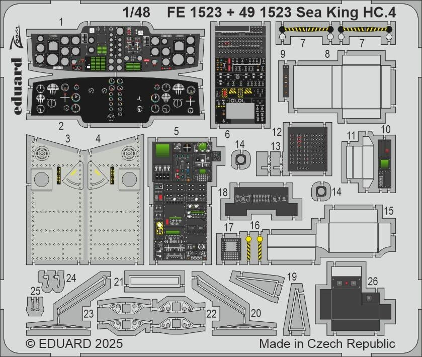 Eduard 491523 Sea King HC.4 AIRFIX 1/48 – imagen 2